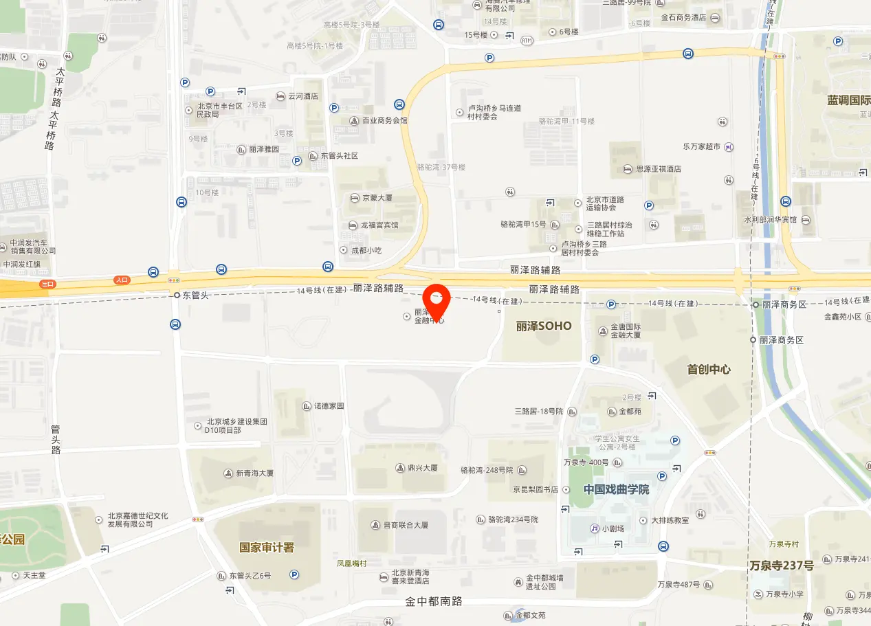 国家金融信息大厦地图位置